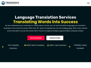 TridIndia Translation Services Pvt Ltd